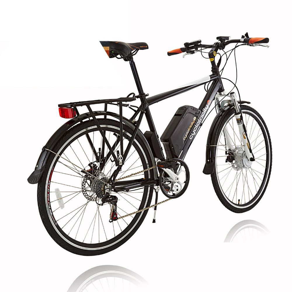 Cyclotricity Revolver Hybrid Electric Bike - Front Hub Motor